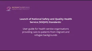 User Guide for Health Services Providing Care to Migrants and Refugees | MRHP