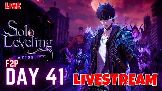 DAY 41 TRYHARD IN GRINDING WITH SKILL ISSUE 【Solo Leveling: Arise】EARLY ACCESS