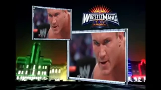 WWE WRESTLEMANIA 24   JOHN CENA VS RANDY ORTON VS TRIPLE H EN ENTIER EN FRANÇAIS