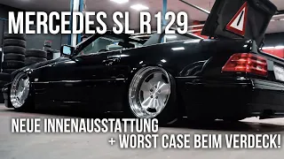 LEVELLA | Mercedes SL R129 - Neue Innenausstattung + Worst Case beim Verdeck!