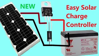 Simple Solar Battery Charger Circuits - easy Home Made Solar Battery Charger