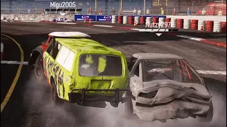 Wrecking some Cars in Multiplayer 2 - Wreckfest