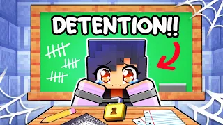 Escaping 24 HOUR DETENTION in Minecraft!