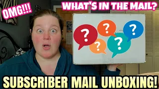 SUBSCRIBER MAIL UNBOXING!!! *Jasmine Hooked Me Up With CRITERIONS!*