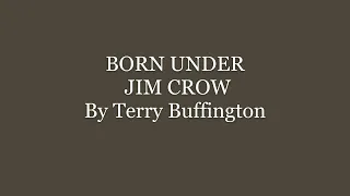 "Born Under Jim Crow" Terry Buffington's NFT Collection on Opensea