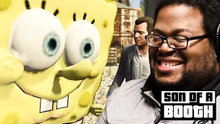 SOB Reacts: GTA V SpongeBob SquarePants Loses It In GTA V Compilation By Jeriko Reaction Video