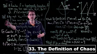 The Definition of Chaos - Dynamical Systems | Lecture 33