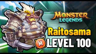 Raitosama (Level 100) Mythical Monster Legends