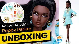 UNBOXING & REVIEW POPPY PARKER (RESORT READY) INTEGRITY TOYS [2021] WClub doll In Palm Springs