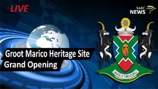 Groot Marico Heritage Site grand opening, 04 October 2017