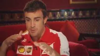 BBC Sport F1 2013 - The 200 Club - Mark Webber & Fernando Alonso