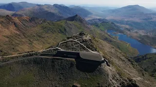 Snowdon Railway Drone Video