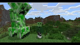 Minecraft BIG MOBS Kreaturen sind Riesen  getestet