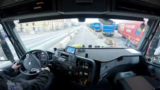 Travelling with ferry | Sweden - Trelleborg | Truck driving