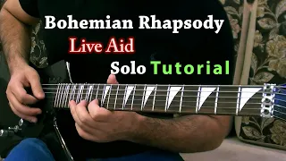 Bohemian Rhapsody Solo - Tutorial (Live Aid)