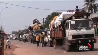 Peacekeepers seize weapons from Christian militia  in the Central African