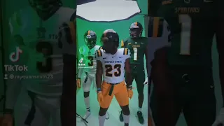 Media Day at Norfolk State University 💚💛| #shorts #rayquansmith #kingofnil #nsu