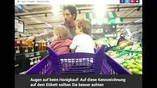 Honig aus EU-Ländern häufig gepanscht. Nur Honig aus DEutsdchalnd ist immer umgepanscht!