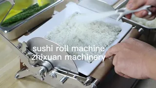 Sushi restaurant use sushi machines 25mm 35mm sushi rolling machine sushi maki roller machine