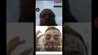 Tekashi 69 on live with FBG DUCK