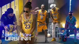 A Correr Los Lakers - El Alfa Ozuna, Nicky Jam, Arcangel y Secreto El Famoso Biberón (video oficial)