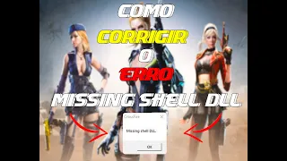 Como Resolver o Erro: MISSING SHELL DLL Crosfire AL ‹ 𝙁𝙚𝙡𝙡𝙨 ›