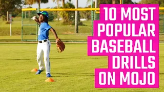 10 Most Popular Baseball Drills on MOJO | Fun Baseball Drills from the MOJO App