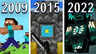 🔥 A INCRÍVEL EVOLUÇÃO DO MINECRAFT! TODAS AS VERSÕES! (2009-2022)