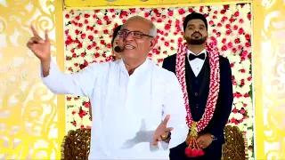 FATHER BERCHMANS AT ANGEL PREETHAM WEDDING