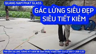 LÀM GÁC LỬNG NHÀ CẤP 4 BẰNG TẤM XI MĂNG RẤT TIẾT KIỆM CHI PHÍ | 0977268520