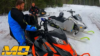 First UP Snowmobile Trip This Year!