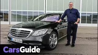 Mercedes-Benz S-Class 2017 review: first drive video