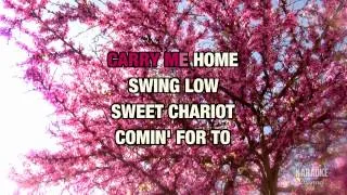 Swing Low, Sweet Chariot in the Style of "Traditional" with lyrics (no lead vocal)