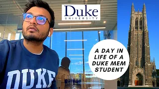 A Day In Life Of a DUKE MEM Student || VLOG Duke University