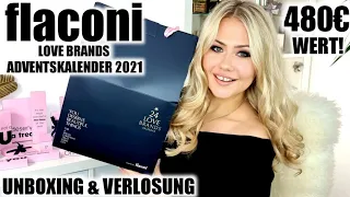 WOW 😍 FLACONI LOVE BRANDS ADVENTSKALENDER 2021| Unboxing & Verlosung