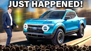 Ford CEO Confirms "Millennium Falcon" New Tiny EV Pick Up