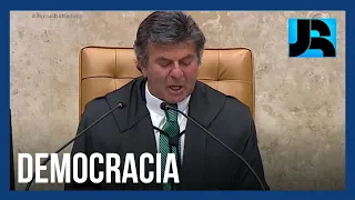 Na reabertura do Judiciário, Fux defende a democracia e as instituições