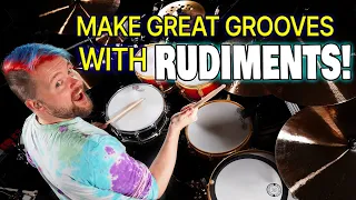 Turn Drum Rudiments Into GROOVES! | DRUM LESSON - That Swedish Drummer