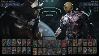 Gorilla Grodd vs Brainiac Injustice 2