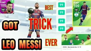 HOW TO GET LEO MESSI FROM POTW-12'19 - PES2020 - PES IS SAVAGE