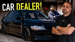 BUYING A MITSUBISHI EVO FROM A USED CAR DEALER!