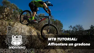 MTB - come fare un GRADONE in DISCESA