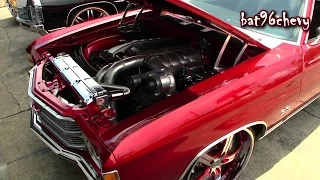 IN & OUT CUSTOMS: PROCHARGED 6.0 LS '71 Chevelle SS on 22" Vellano Wheels - 1080p HD