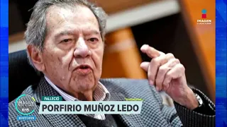 Falleció Porfirio Muñoz Ledo | Imagen GDL con Ricardo Camarena