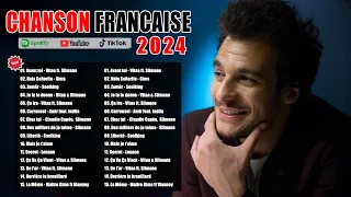 Chanson Francaise 2024 Nouveauté ⚡ Best Music Hits 2024 ⚡Vitaa, Slimane, Angèle, Amir,  Louane