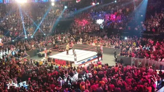Kurt Angle Wwe Raw after Wrestlemania 33 you s*** chants