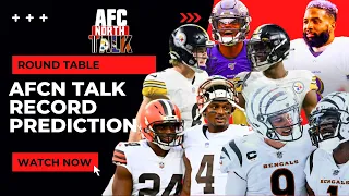 AFC North Talk || Record Prediction & Hot Takes || 2023