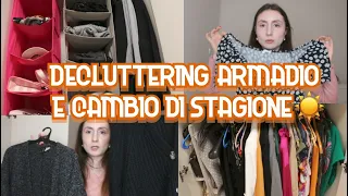 DECLUTTERING ARMADIO E CAMBIO STAGIONE 2024 ☀️ | vanessa_vhu