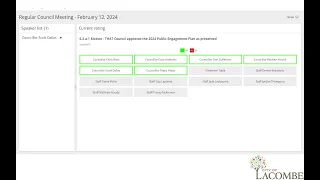 Regular City Council Meeting - February 12, 2024