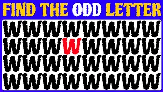 Find the ODD One Out - T & Letter Edition 🔠 ❇️ | 30 Easy, Medium, Hard,  Extreme, Impossible